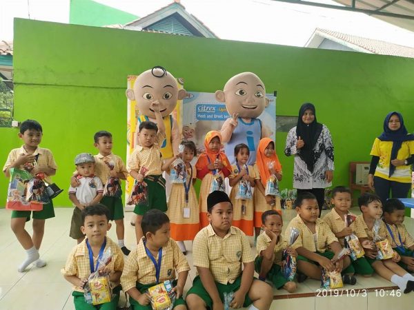 Acara Upin dan Ipin TK Islam Insan Mulia