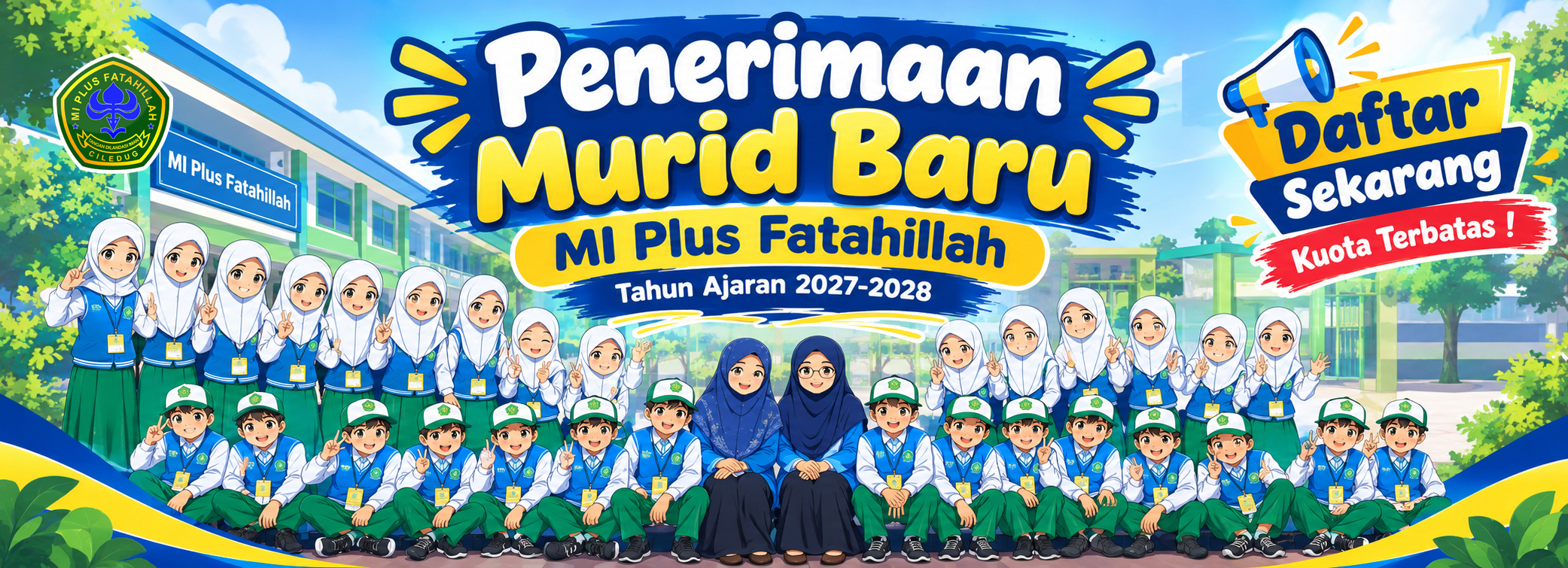 MI Plus Fatahillah Buka Penerimaan Murid Baru Tahun Ajaran 2027 - 2028 MI Plus Fatahillah Buka Penerimaan Murid Baru Tahun Ajaran 2027 - 2028
